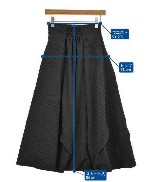 ketty（ケティ）ロング・マキシ丈スカート 黒 サイズ:M レディース/2200649862047