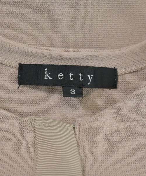 ketty（ケティ）カーディガン ベージュ サイズ:3(L位) レディース/2200645909289
