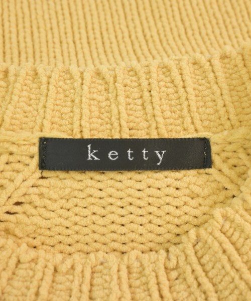 ketty（ケティ）ニット・セーター 黄 サイズ:M レディース/2200700988037