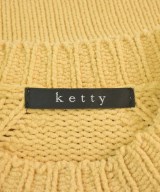 ketty（ケティ）ニット・セーター 黄 サイズ:M レディース/2200700988037