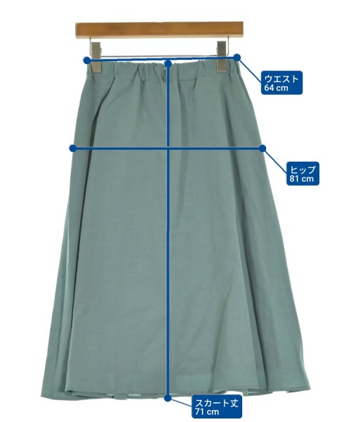 ketty（ケティ）ロング・マキシ丈スカート 緑 サイズ:M レディース/2200663804177