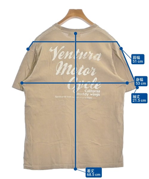 GOOD ROCK SPEED（グッドロックスピード）Tシャツ・カットソー ベージュ サイズ:F メンズ/2200641631054