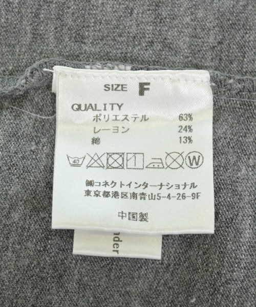 GOOD ROCK SPEED（グッドロックスピード）Tシャツ・カットソー グレー サイズ:F レディース/2200714674025