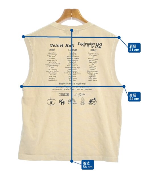 GOOD ROCK SPEED（グッドロックスピード）Tシャツ・カットソー ベージュ サイズ:F レディース/2200686112099