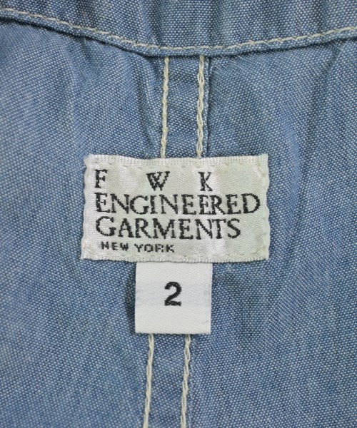 FWK BY ENGINEERED GARMENTS（エフダブリューケイバイエンジニアードガーメンツ）オールインワン/サロペット 青 サイズ:2(M位) レディース/2200726774034