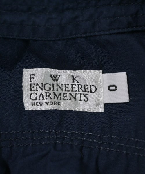 FWK BY ENGINEERED GARMENTS（エフダブリューケイバイエンジニアードガーメンツ）カジュアルシャツ 紺 サイズ:0(XS位) レディース/2200684553054