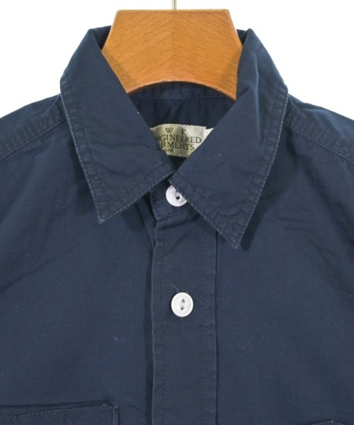 FWK BY ENGINEERED GARMENTS（エフダブリューケイバイエンジニアードガーメンツ）カジュアルシャツ 紺 サイズ:0(XS位) レディース/2200684553054