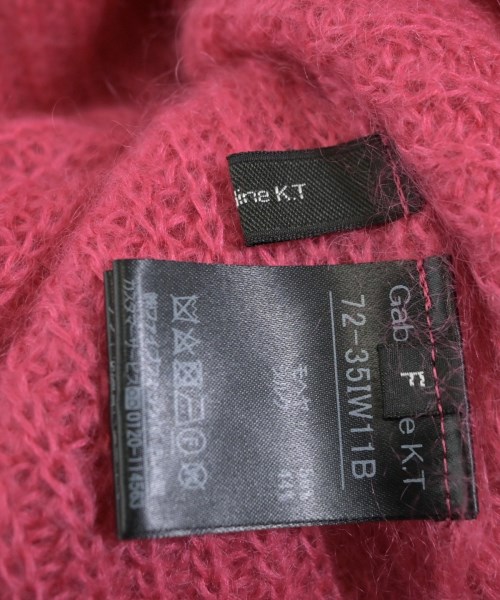 Gabardine K.T（ギャバジンケーティー）ニット・セーター ピンク サイズ:F レディース/2200637753173