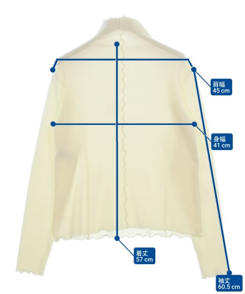 Gabardine K.T（ギャバジンケーティー）ニット・セーター 白 サイズ:9(M位) レディース/2200610467042