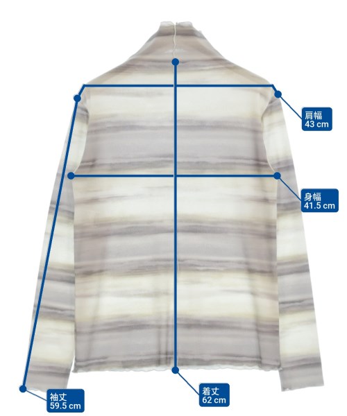 Gabardine K.T（ギャバジンケーティー）Tシャツ・カットソー グレー サイズ:9(M位) レディース/2200610467059