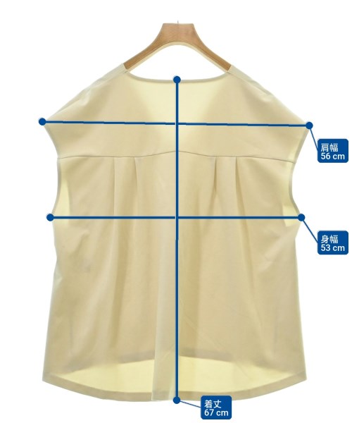 Gabardine K.T（ギャバジンケーティー）カジュアルシャツ ベージュ サイズ:9(M位) レディース/2200620767071