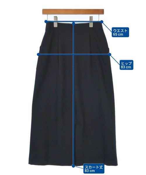 Gabardine K.T（ギャバジンケーティー）ロング・マキシ丈スカート 黒 サイズ:9(M位) レディース/2200609659021
