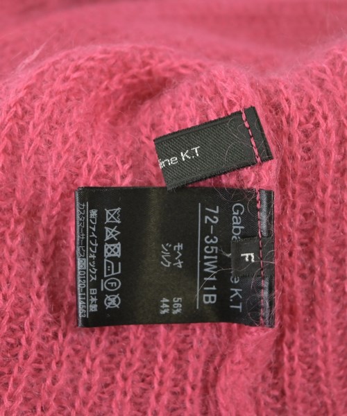 Gabardine K.T（ギャバジンケーティー）ニット・セーター ピンク サイズ:F レディース/2200645621082