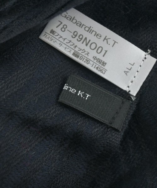 Gabardine K.T（ギャバジンケーティー）ストール 紺 サイズ:- レディース/2200702666049
