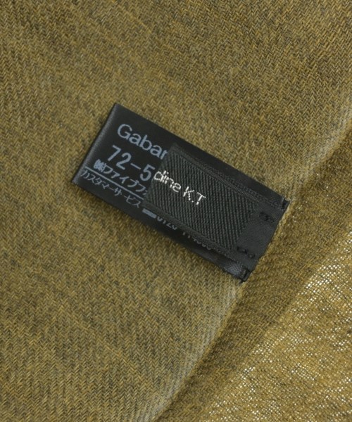 Gabardine K.T（ギャバジンケーティー）ストール カーキ サイズ:- レディース/2200702666087