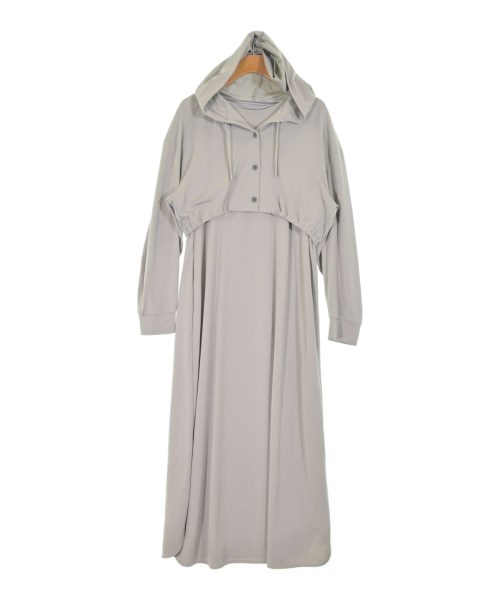 Gabardine K.T(ギャバジンケーティー)ワンピース グレー サイズ:7(S位)/2200668451017