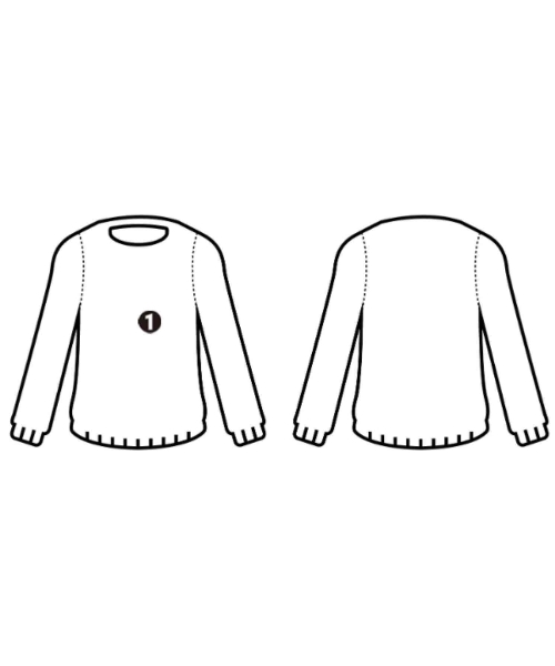 Gabardine K.T（ギャバジンケーティー）ニット・セーター 紺 サイズ:9(M位) レディース/2200732159047