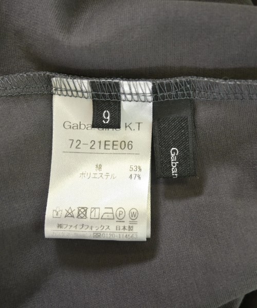 Gabardine K.T（ギャバジンケーティー）Tシャツ・カットソー グレー サイズ:9(M位) レディース/2200721353012