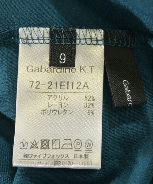 Gabardine K.T（ギャバジンケーティー）Tシャツ・カットソー 緑 サイズ:9(M位) レディース/2200723839071