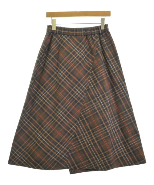Gabardine K.T（ギャバジンケーティー）ロング・マキシ丈スカート 茶 サイズ:11(L位) レディース/2200679514077