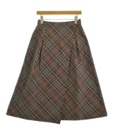 Gabardine K.T（ギャバジンケーティー）ロング・マキシ丈スカート 茶 サイズ:11(L位) レディース/2200679514077
