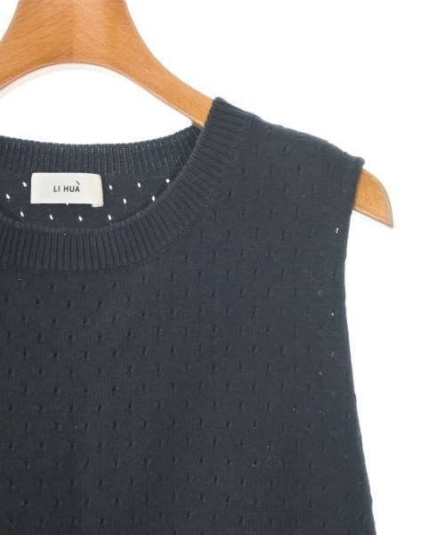 LI HUA（リーファー）ベスト/ノースリーブ 黒 サイズ:-(M位) レディース/2200611625120