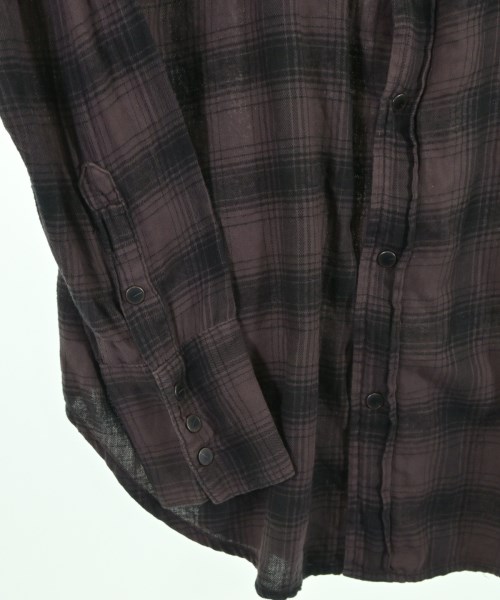 NSF（エヌエスエフ）カジュアルシャツ 茶 サイズ:S メンズ/2200620618021