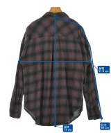 NSF（エヌエスエフ）カジュアルシャツ 茶 サイズ:S メンズ/2200620618021