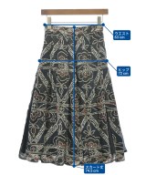 CLANE（クラネ）ひざ丈スカート 紺 サイズ:34(XS位) レディース/2200634763014