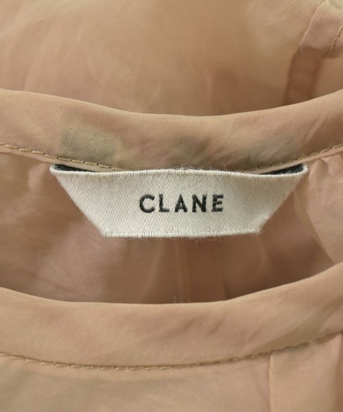 CLANE（クラネ）ブラウス ベージュ サイズ:1(S位) レディース/2200618978113
