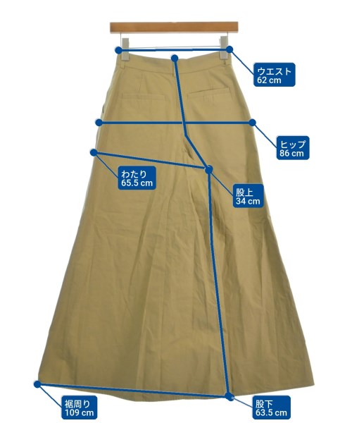 CLANE（クラネ）チノパン ベージュ サイズ:1(S位) レディース/2200618675029