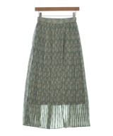 CLANE（クラネ）ロング・マキシ丈スカート 緑 サイズ:0(XS位) レディース/2200635686138