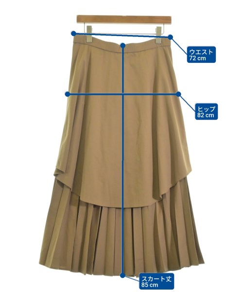 CLANE（クラネ）ロング・マキシ丈スカート ベージュ サイズ:1(S位) レディース/2200636245013