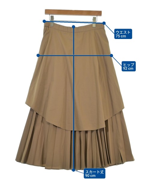 CLANE（クラネ）ロング・マキシ丈スカート 茶 サイズ:2(M位) レディース/2200637753104