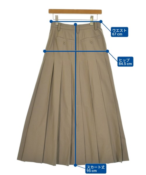 CLANE（クラネ）ロング・マキシ丈スカート ベージュ サイズ:1(S位) レディース/2200638833058