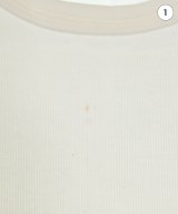 CLANE（クラネ）タンクトップ 白 サイズ:1(S位) レディース/2200619244200