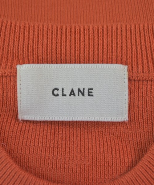 CLANE（クラネ）ニット・セーター オレンジ サイズ:1(S位) レディース/2200625353026