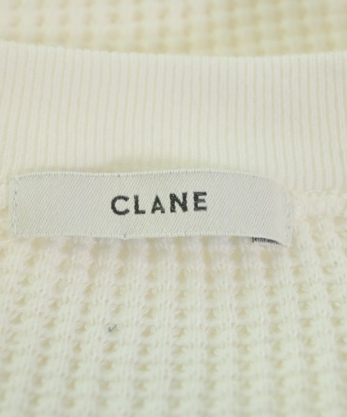 CLANE（クラネ）Tシャツ・カットソー 白 サイズ:F レディース/2200627656019