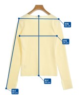 CLANE（クラネ）ニット・セーター 黄 サイズ:2(M位) レディース/2200641289026