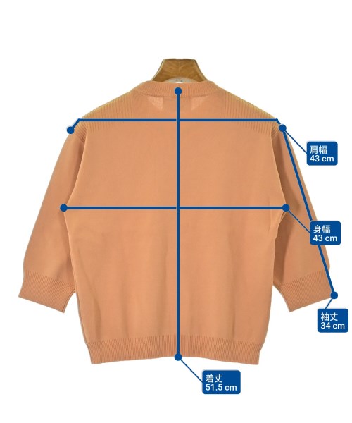 CLANE（クラネ）ニット・セーター オレンジ サイズ:1(S位) レディース/2200626276034