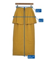 CLANE（クラネ）ロング・マキシ丈スカート オレンジ サイズ:0(XS位) レディース/2200631470021