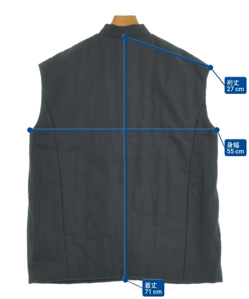 CLANE（クラネ）ダウンジャケット/ダウンベスト 紺 サイズ:1(S位) レディース/2200642446114