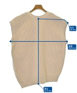 CLANE（クラネ）ベスト ベージュ サイズ:1(S位) レディース/2200632662043