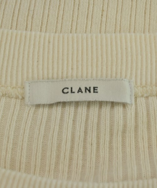 CLANE（クラネ）Tシャツ・カットソー 白 サイズ:F レディース/2200608716060