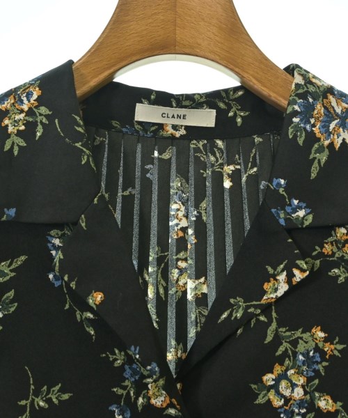 CLANE（クラネ）カジュアルシャツ 黒 サイズ:38(M位) レディース/2200615395036