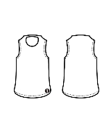 CLANE（クラネ）ノースリーブ 白 サイズ:1(S位) レディース/2200579172223