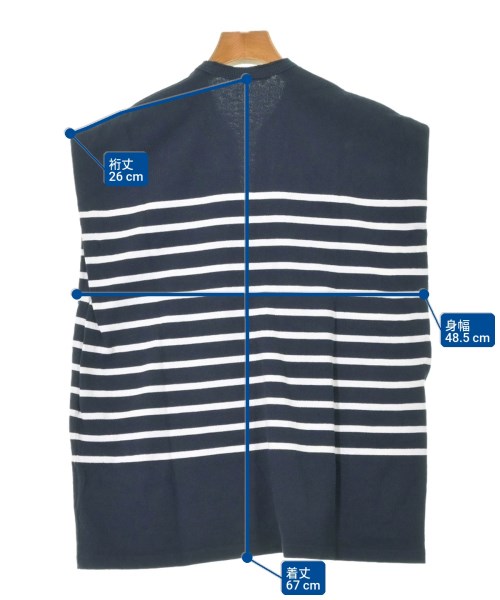 CLANE（クラネ）ノースリーブ 紺 サイズ:1(S位) レディース/2200626433017