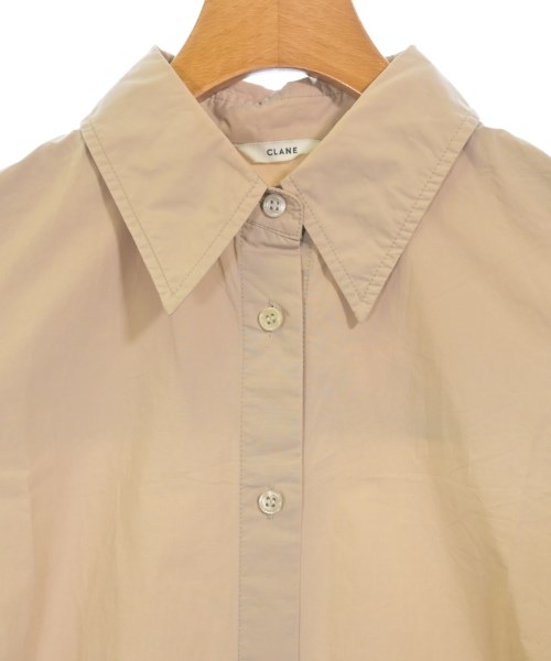 CLANE（クラネ）カジュアルシャツ ベージュ サイズ:1(S位) レディース/2200632123049