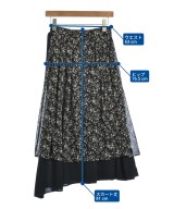 CLANE（クラネ）ロング・マキシ丈スカート 黒 サイズ:1(S位) レディース/2200619581107