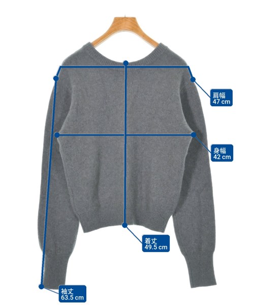 CLANE（クラネ）ニット・セーター グレー サイズ:2(M位) レディース/2200633114053